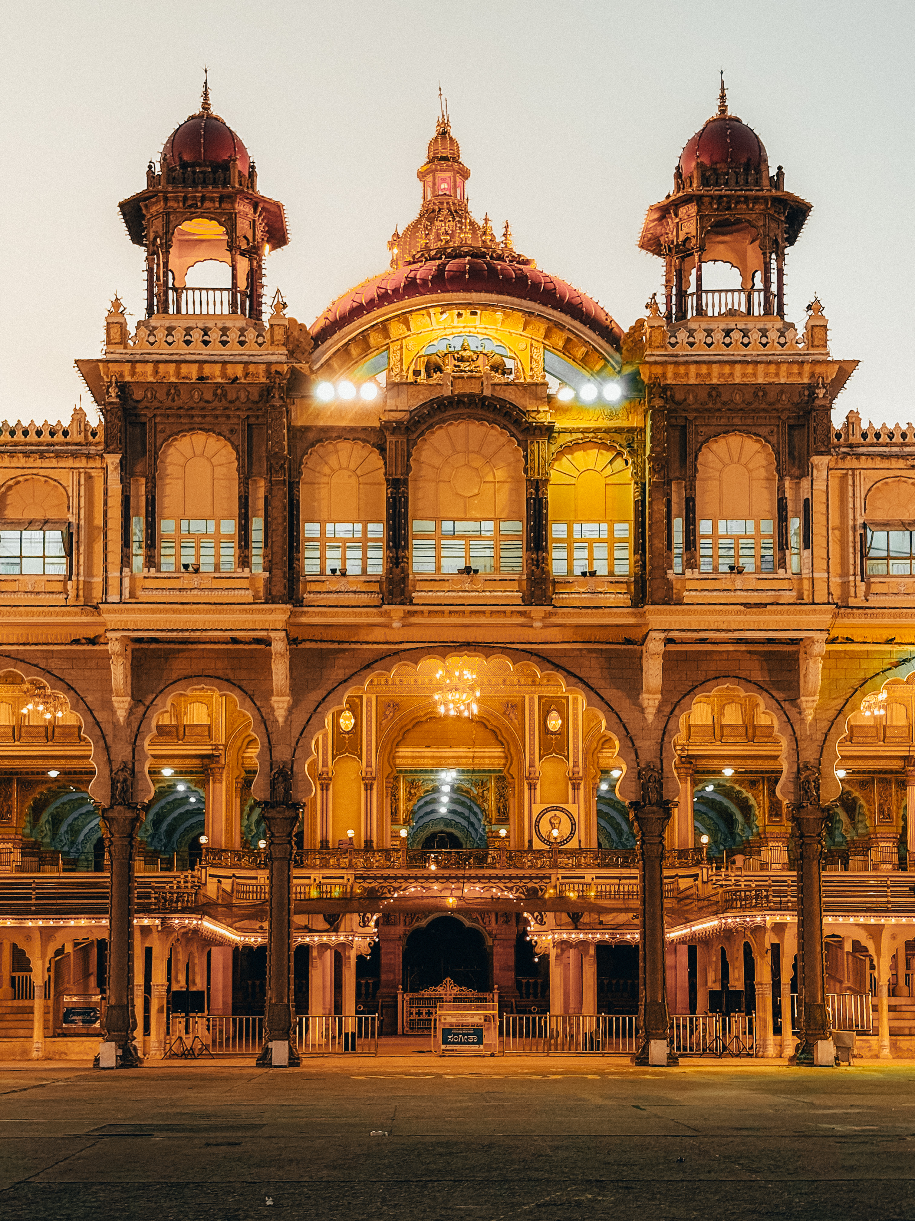 Mysore Palace in daylight